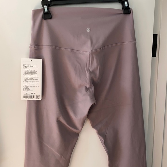 lululemon athletica Pants - Lululemon Align HR Crop 21” *cool violet verbena